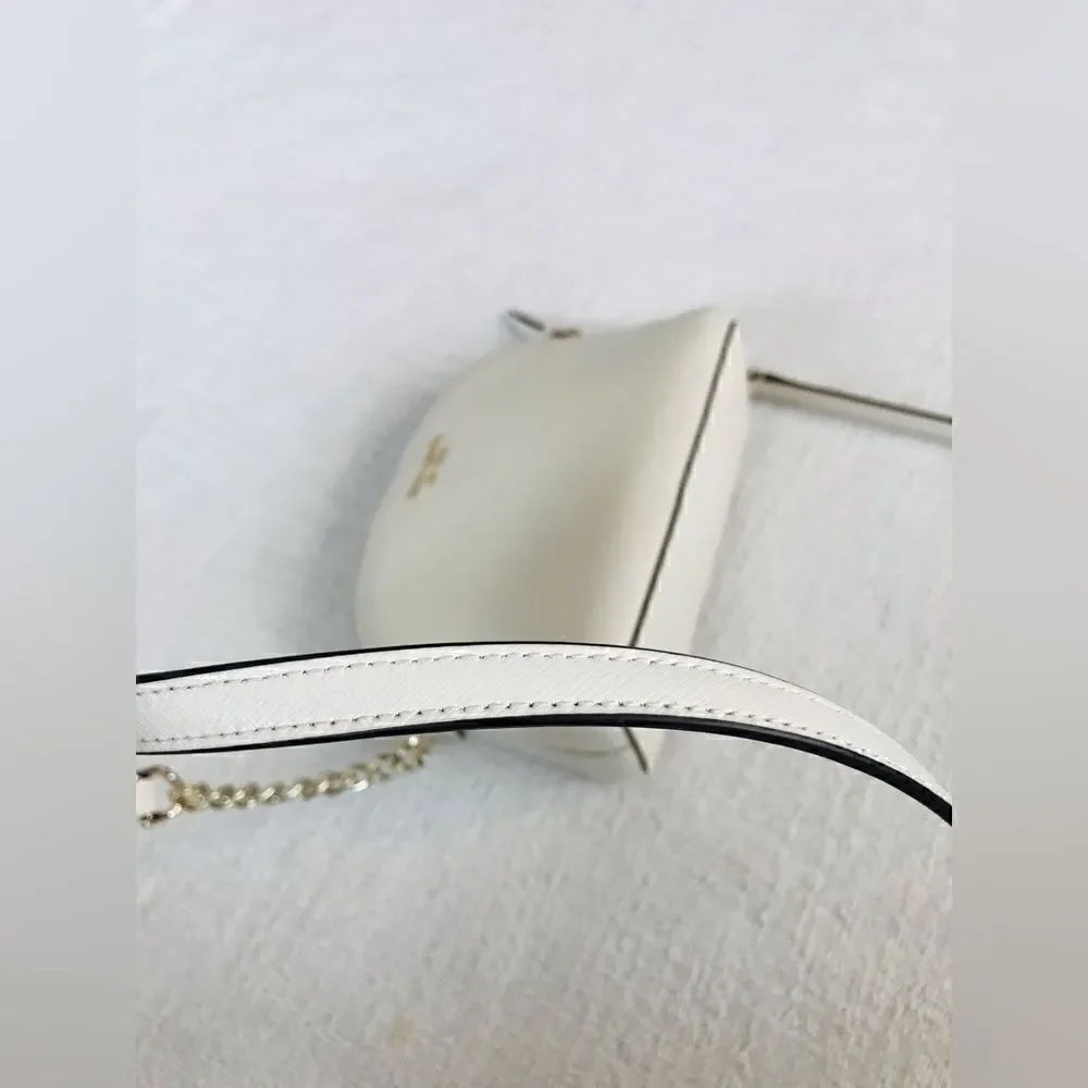 KATE SPADE NEW YORK | BRAND NEW |  Saffiano Leather Crossbody Bag in Bone.